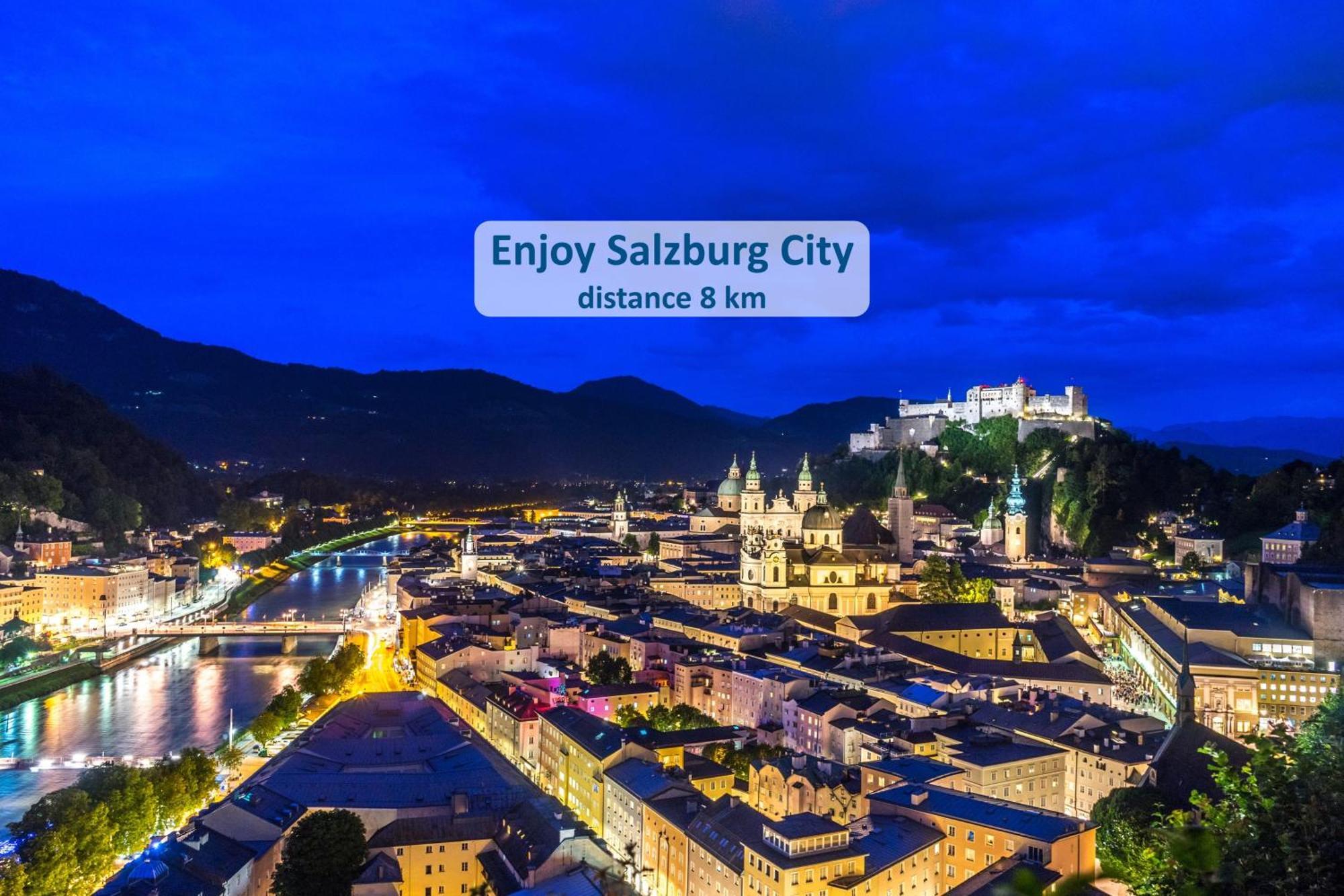 Mountain View Salzburg - Self Check-In - Apartments Grödig Buitenkant foto