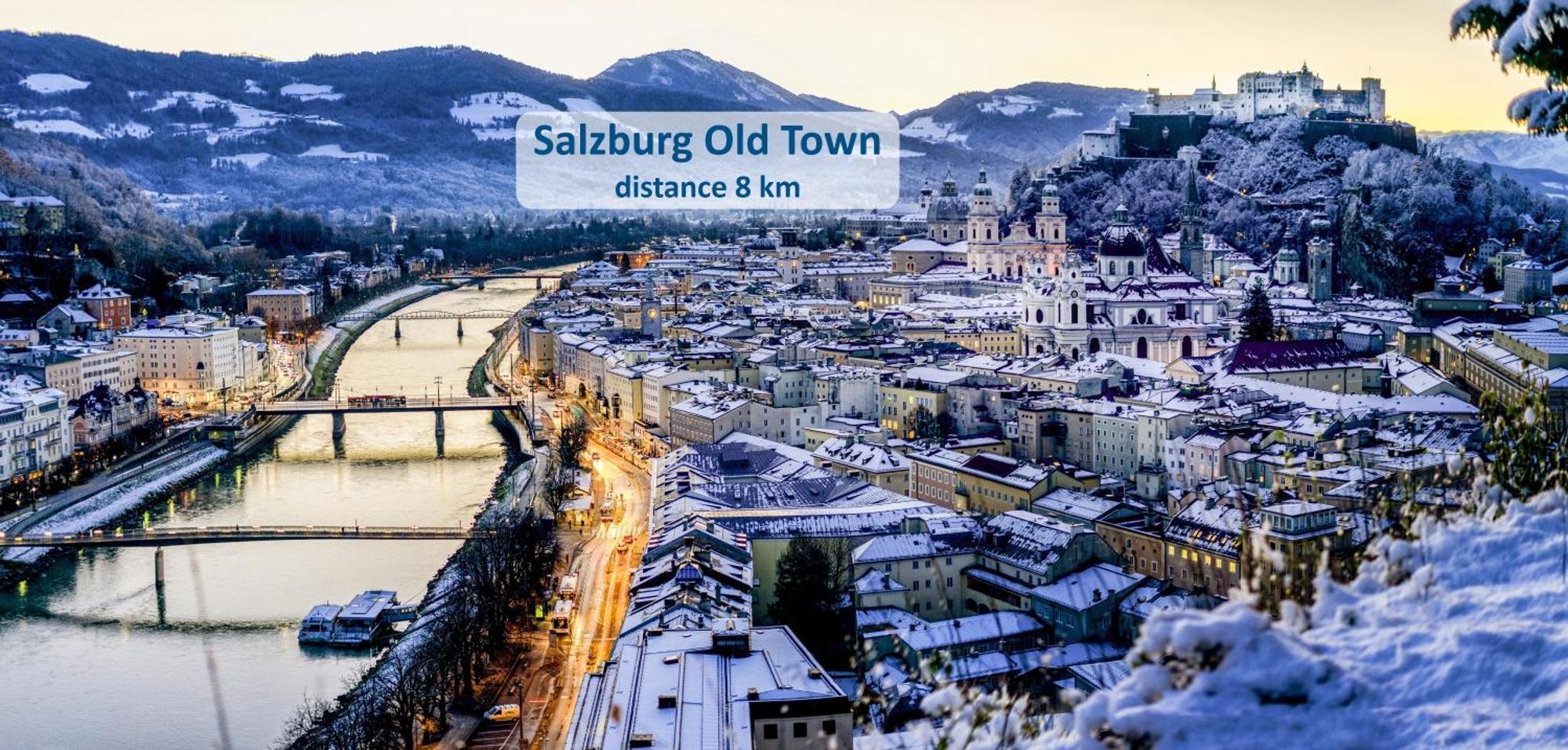 Mountain View Salzburg - Self Check-In - Apartments Grödig Buitenkant foto